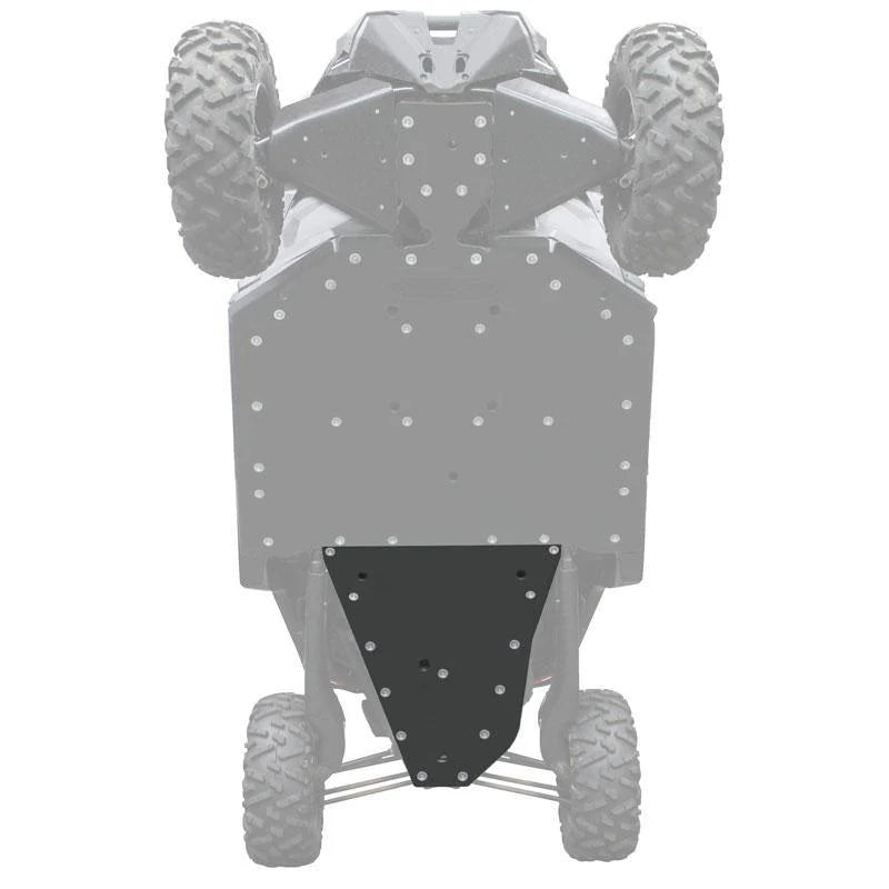Can-Am Maverick X3 UHMW Rear Skid Plate 3/8" / No X-Brace
