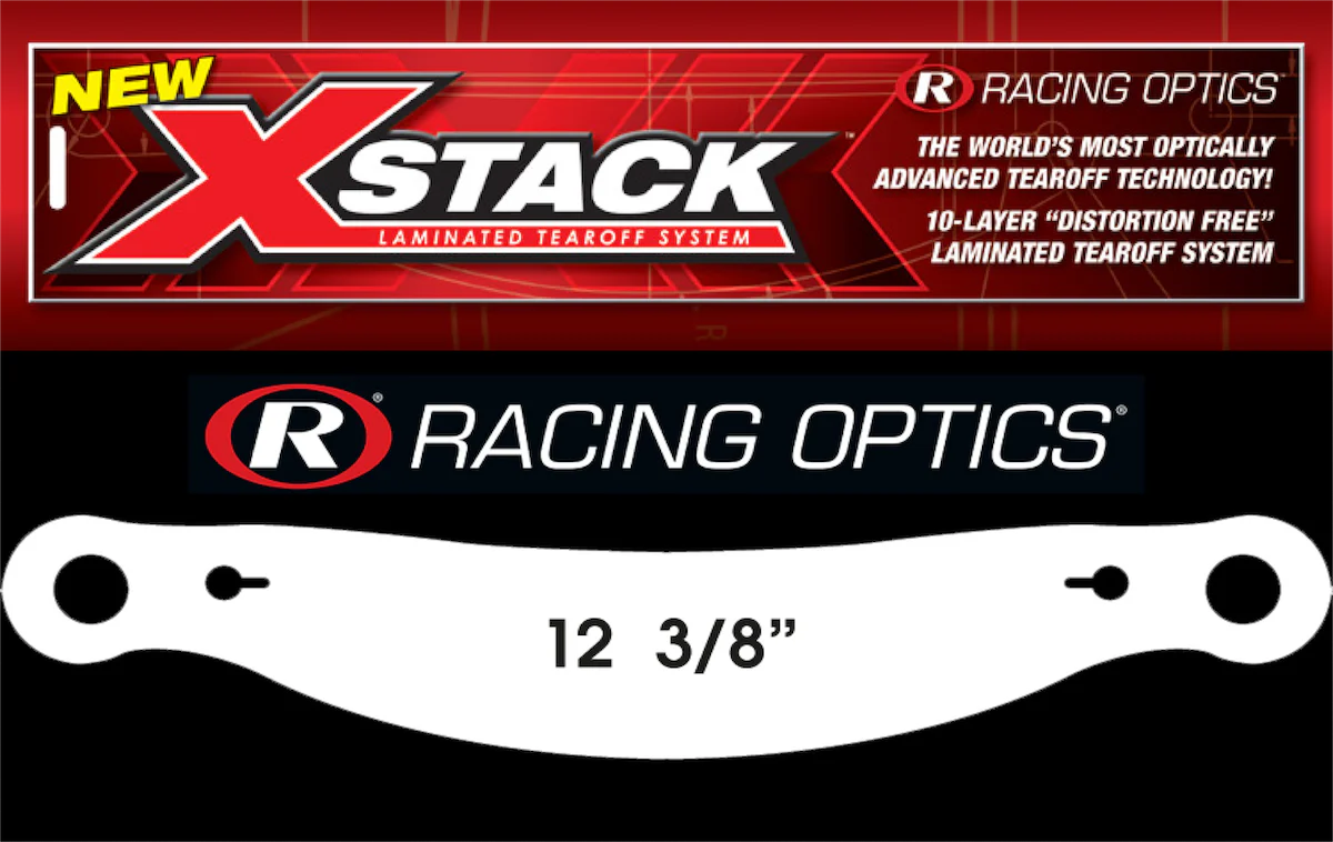10205C - 2 mil Laminated Tearoffs Xstack 10 (Clear)