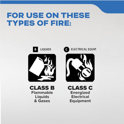 Kidde Fire Extinguisher for Boats, Single-Use 10BC