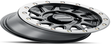 Raceline Squad Beadlock Wheels 15X7 4/137 6+1(+38MM) Black / Gunmetal Ring