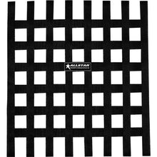 Window Net, SFI 27.1, 1 in Webbing, 18 x 18 in Square, Black ALL10290