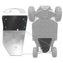 Can-Am Maverick X3 UHMW Rear Skid Plate 3/8" / No X-Brace
