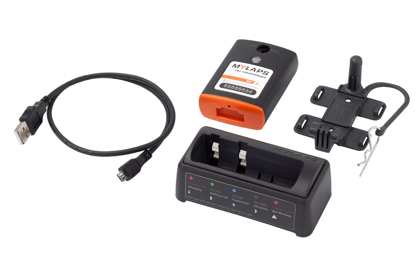 MYLAPS TR2 Transponder - MX 1 YR SUBSCRIPTION