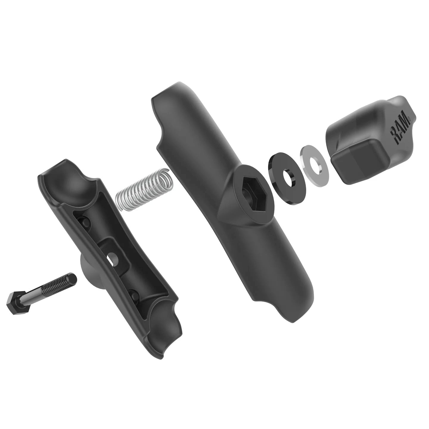 RAM Double Socket Arm - Long / C Size - 1.5 Inch