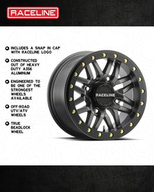 Raceline Wheels A91G - Ryno Beadlock X3