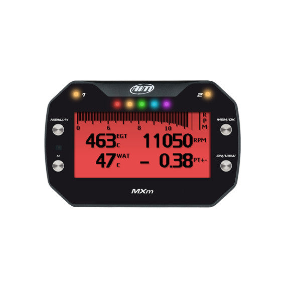 Aim MXM Data Logging Dash Display