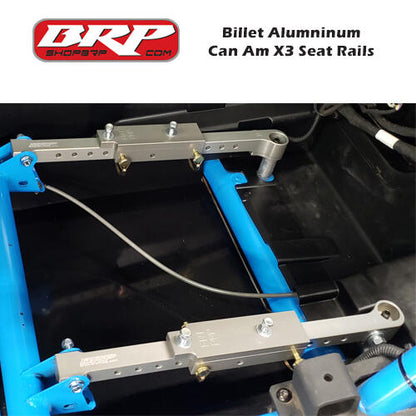Can Am X3 Billet Seat Rails